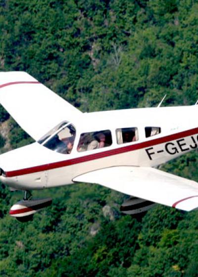 Vichy Aeroclub : first flight, initiation flight, pilot training...